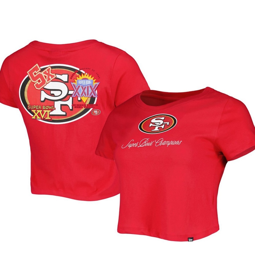 San Francisco 49ers New Era Women's Historic Champs T-Shirt